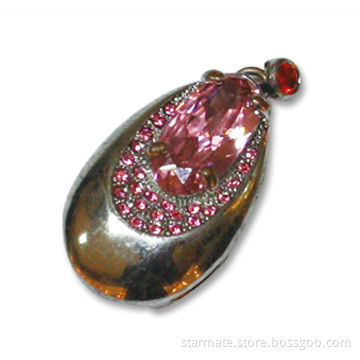 Jewelry USB Flash Drive with 1,000,000 Times Data Encryption
